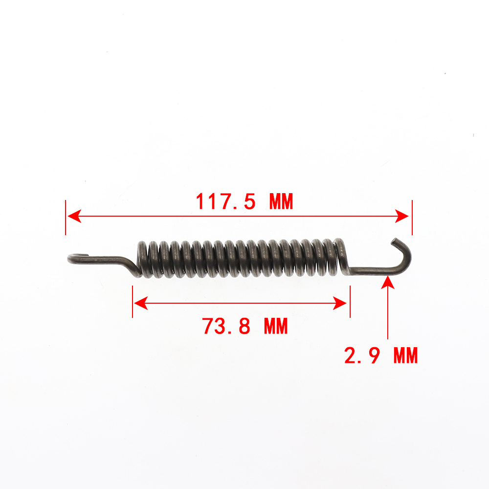 Resorte de tensión de alta calidad para motocicleta y automóvil