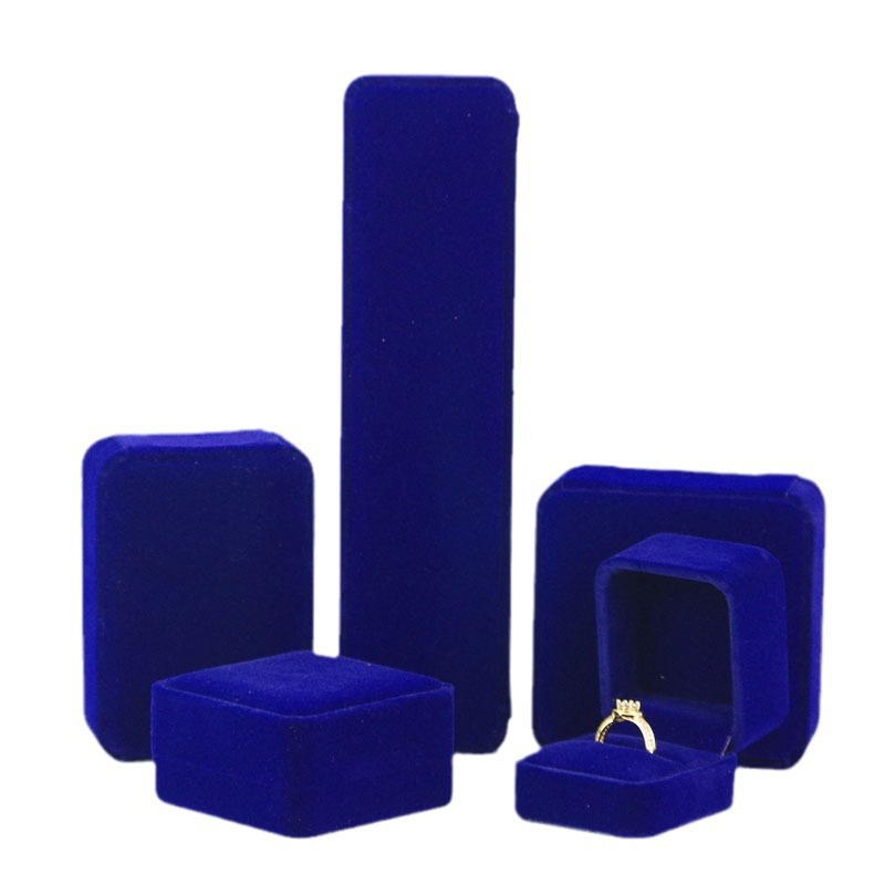 Azul real; pequeña caja colgante (7*7cm)