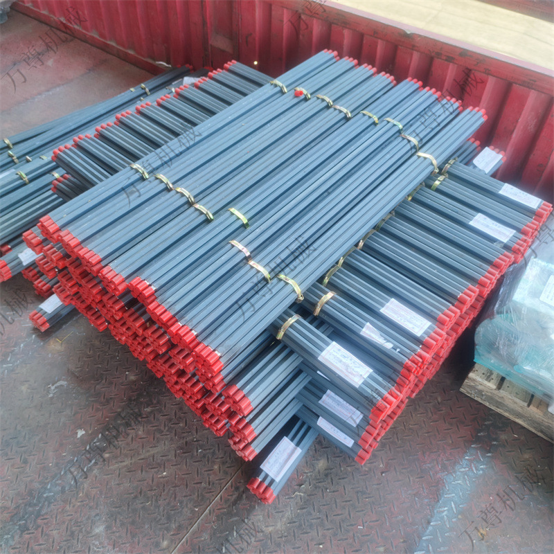 矿用B19钻杆 隧道六棱对角风杆 锚杆凿岩钻机用双头丝扣 风钻杆