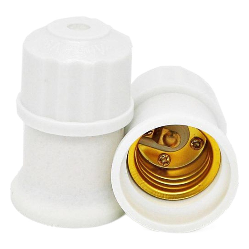 Gran cantidad congyo bombilla led base E27 tornillo B22 bayoneta conector de conversión lámpara de pared portalámparas piezas de la lámpara