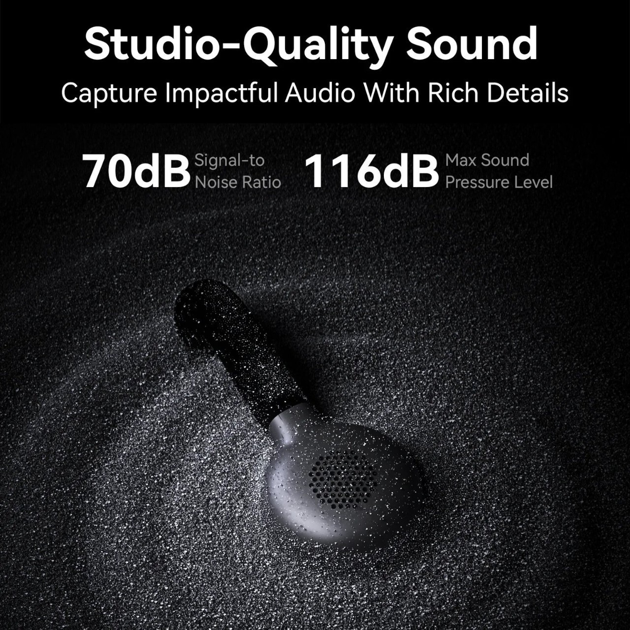 Hollyland Lark M2S Micrófono inalámbrico para cámara Fotografía Entrevista Vlog