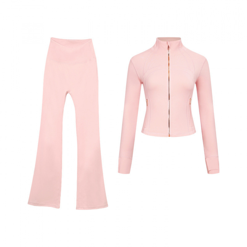 lulu original Define yoga jacket for women, trumpet-shaped short stand-up collar jacket set with gold zipper, slim fit sports wear lulu original Define yoga jacket for women, trumpet-shaped short stand-up collar jacket set with gold zipper, slim fit sports wear
