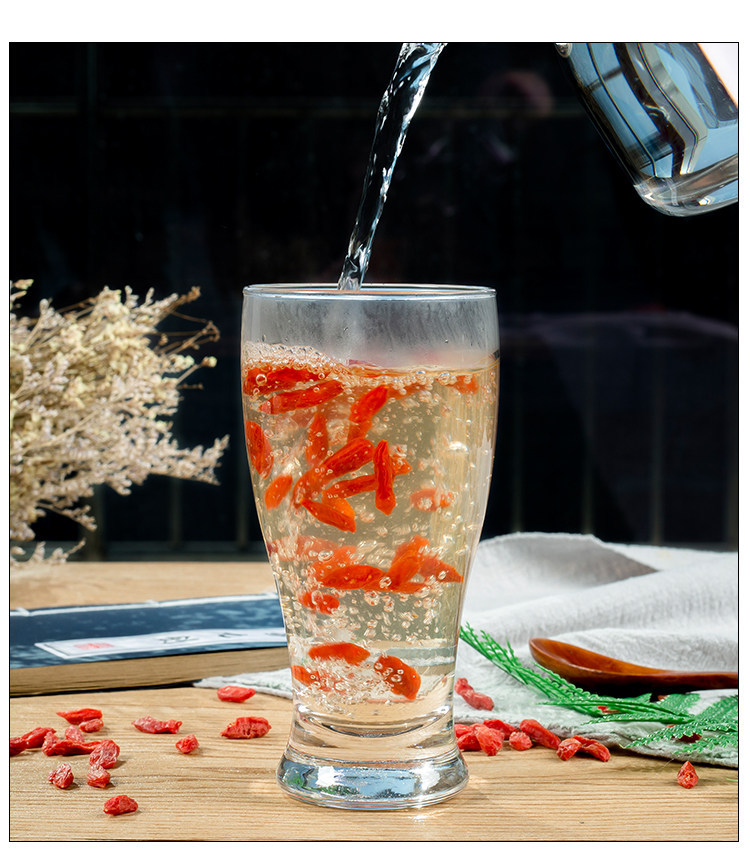 Ningxia Goji Berries Gou Qi Zi 500g Extra Large Dried Lycium Barbarum for Tea Soup and Daily Brewing quality and texture