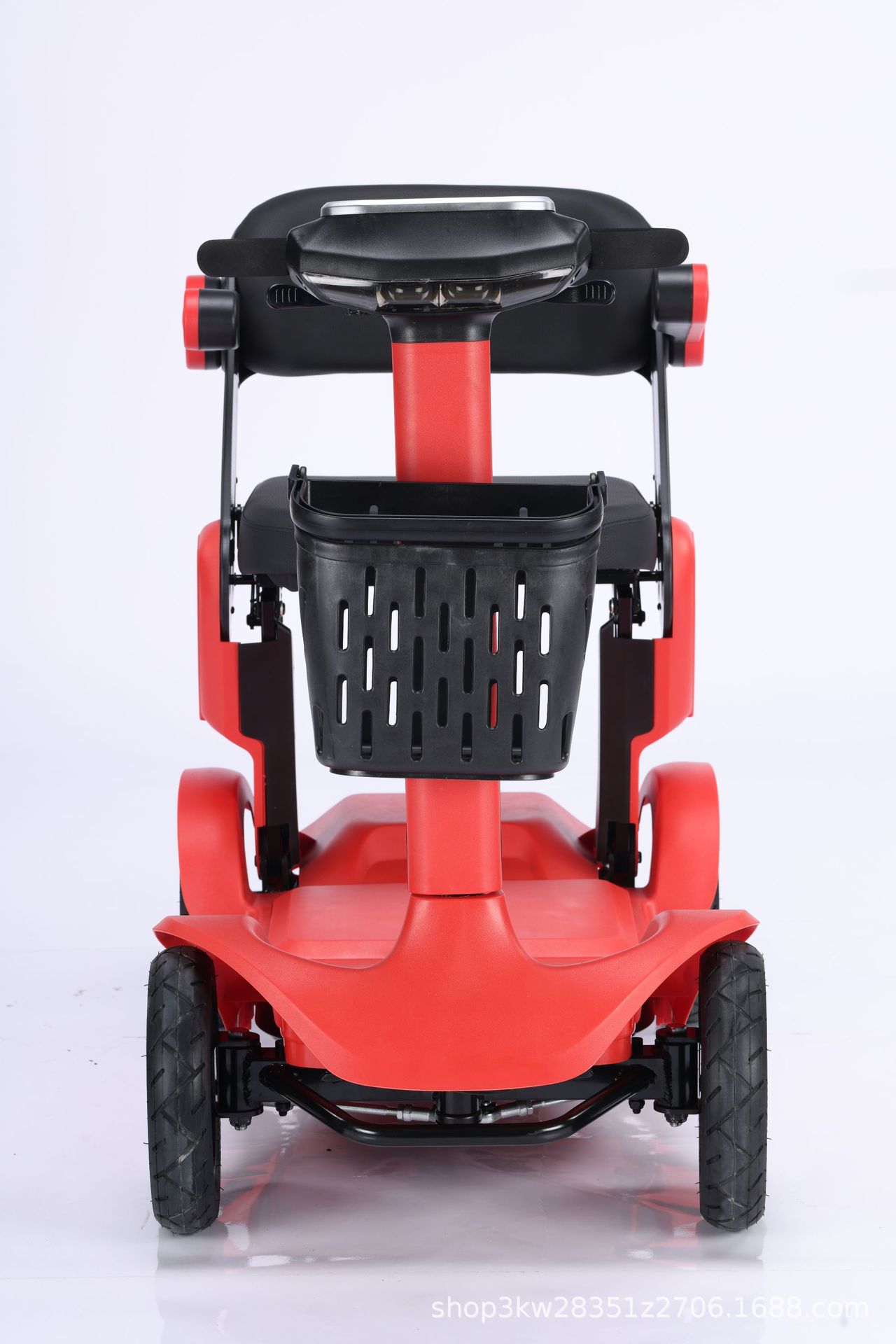 Cross-border leisure vehicle, small bus, disabled-friendly, small household foldable electric four-wheel vehicle