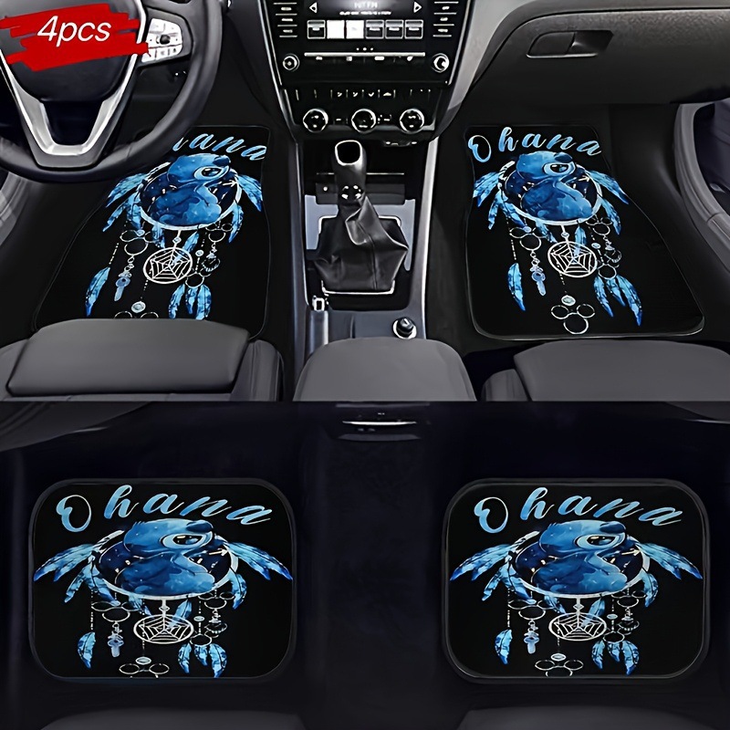 temu cross-border personalized cartoon universal car mat absorbent quick-drying dirt-resistant wear-resistant easy to care car mat floor