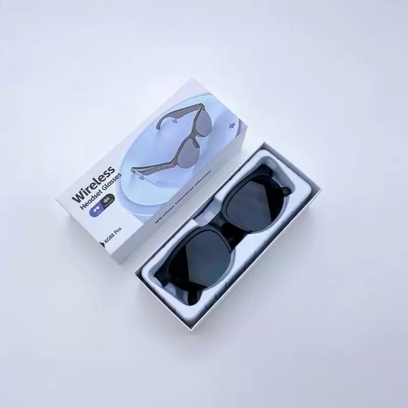 Умные дорожные очки про, наушники, блютуз