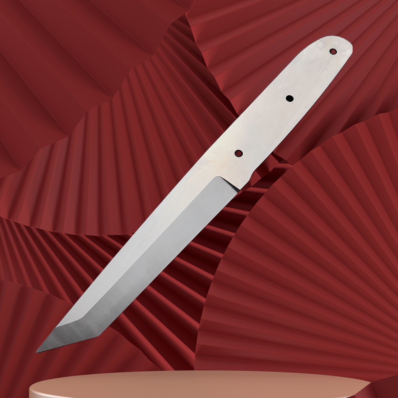 M390粉末钢刀条半成品diy刀柄刀片刀坯