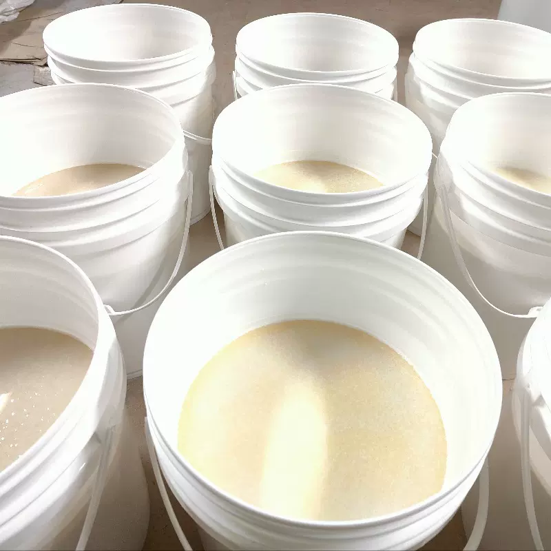 20KG桶装溜光油 精抛滚光油 核桃油 干式抛光膏