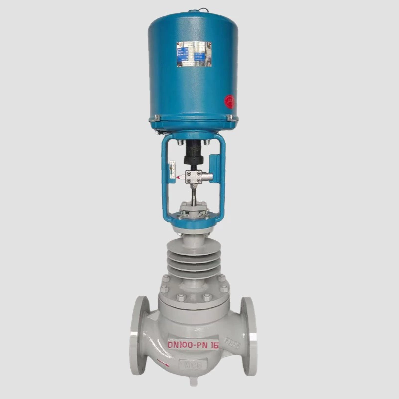 ZDLP-16P DN80 Чжэцзян Ruipu Электрический привод Электрический регулирующий клапан из нержавеющей стали
