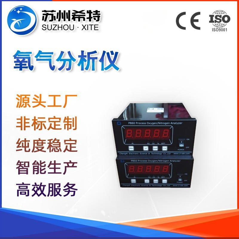 上海昶艾P860氮气分析仪器现场纯度测量仪在线水分离检测吸附
