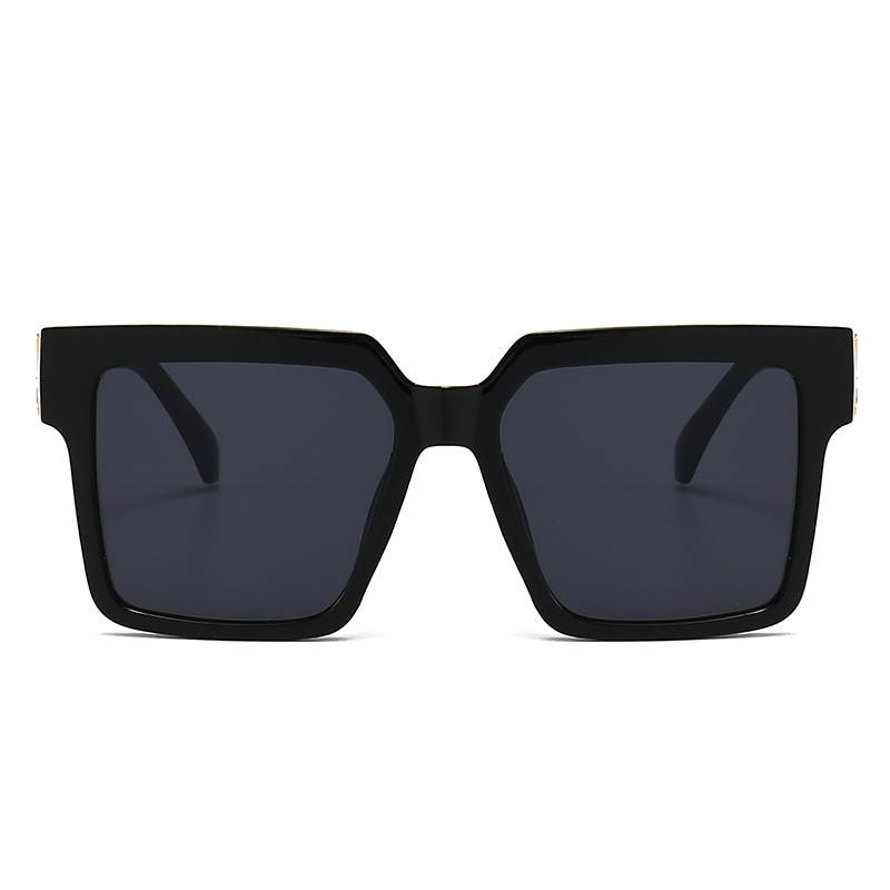 Fashion Gradient Color Ac Oval Frame Patchwork Full Frame Women's Sunglasses display picture 5