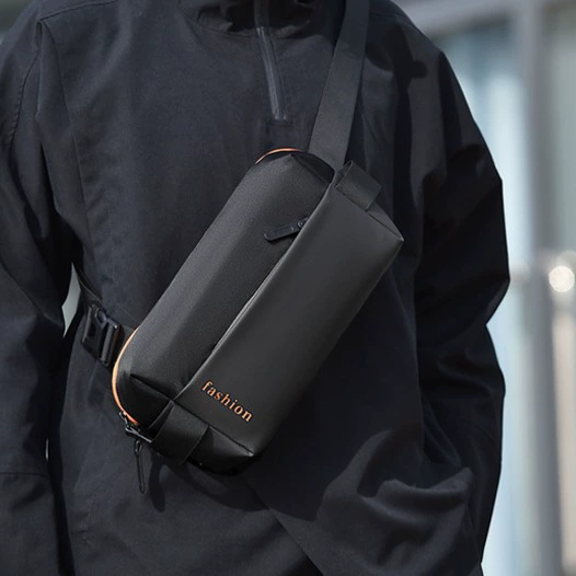 Men's chest bag, one-shoulder bag to go out, shoulder bag