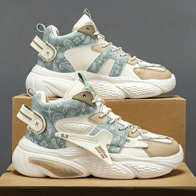 Мужская обувь Putian High Gang весной и летом