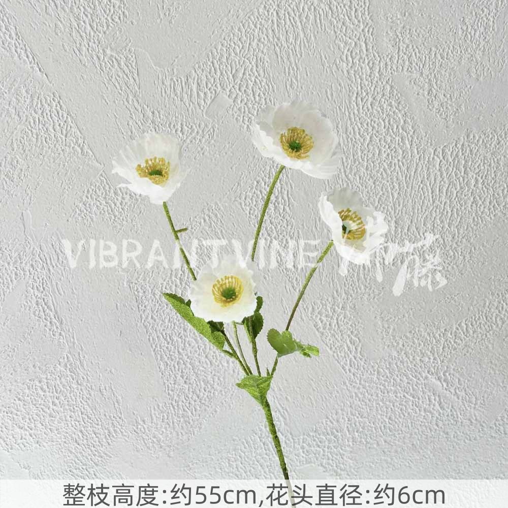 Arreglo de flores de guía de diseño de bodas blanco Arreglo de flores de guía Sala de estar del hotel Decoración de flores falsas Fábrica de flores artificiales al por mayor