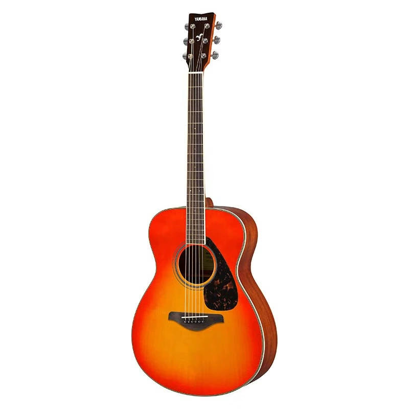 Yamaha FS820AB Одноплатная народная баллада Muzu JITA Yundo Одноплатная персиковая цветочная корка задняя сторона