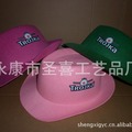 厂家批发 广告帽子 促销帽 logo 涤纶毛毡定型帽 印刷 帽子厂家