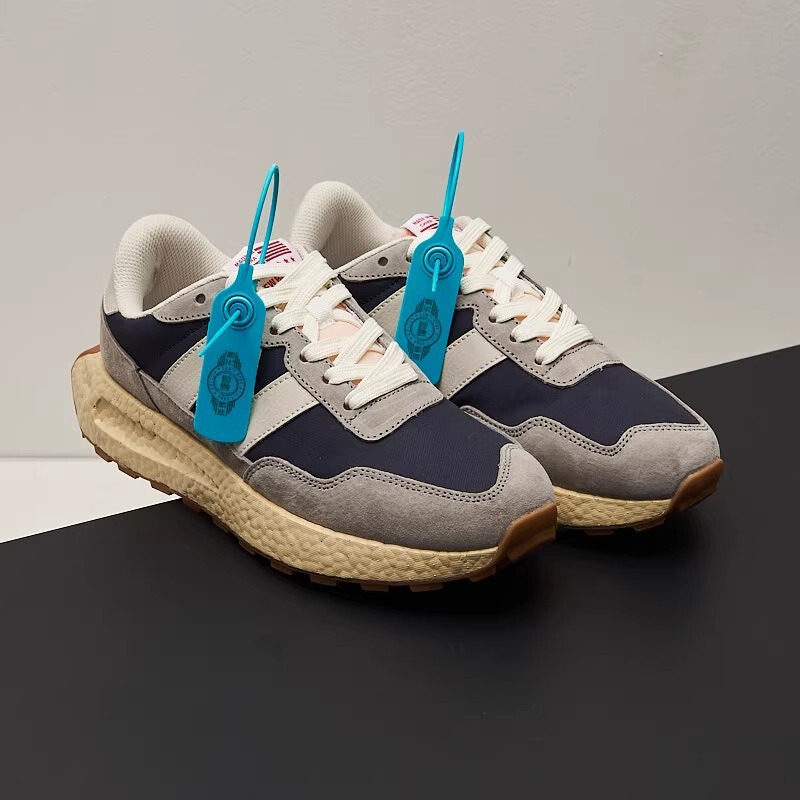 Langxin Bailunwei Shoes Women's Retro Sports Heightening Running Shoes Couples Cushioning Casual Shoes 237 Autum Men's Shoes N-Shaped