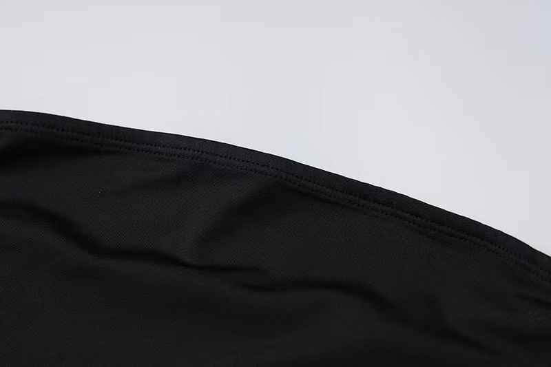 Fashion Sexy Strapless Hollow Out Cutout High Slit Bodycon Evening Dresses For Women_ecoleips.com