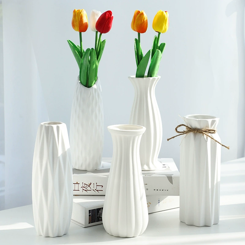 Ins Nordic Modern Керамическая ваза Оптовая Гипсофила Гидропонные Украшения Гостиная Цветок Организовать Украшение Дома
