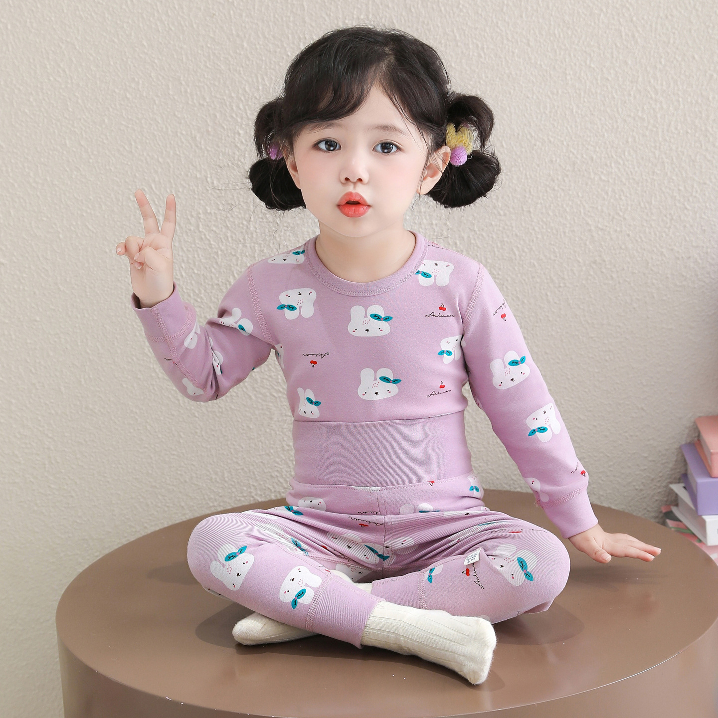 High waist-purple rabbit