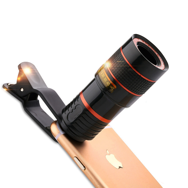 卸売 8x8x 望遠携帯電話レンズユニバーサル 8x 携帯電話ズームレンズ HD フォーカシング特殊効果写真レンズ|undefined