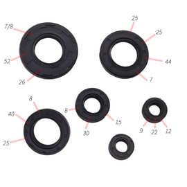 金城铃木AX100/风冷200摩托车配件发动机油封动力油封全车油封