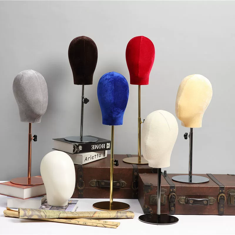 Мужские и женские цветные фланелевые головные модели для одежды