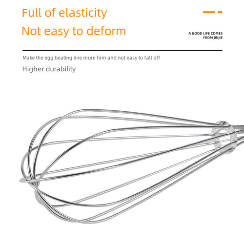 Manual spring handle whisk, egg scoop, mini cocktail stirrer, cream whipper, mini powder mixer