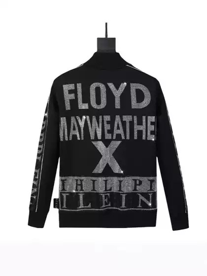 Philip Plante Aliexpress Amazon Cross-Border European and American Street Fashion Rhinestone Letter Men's Zipper Jacket Men