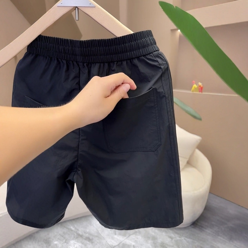 2025 Summer New Versatile Breathable Cooling Quick-Drying Five-Pocket Shorts for Men Solid Color Sports Casual Shorts Couple's Style