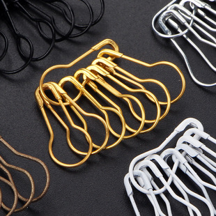 Pin tag gourd small gold clothing store label buckle brooch fixed clothes large safety paper clip