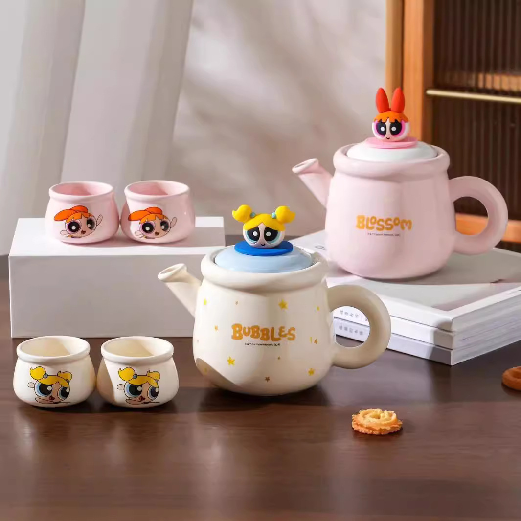 Feitian Tea Set de cerámica tetera encantadora taza de té casera exquisita regalos de chicas