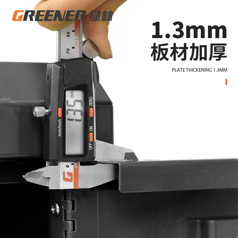 Fabricantes personalizados Green Forest Power Safety Heavy Duty Tool Cabinet Thickening Metal Cabinet de almacenamiento de taller de reparación de automóviles image 2