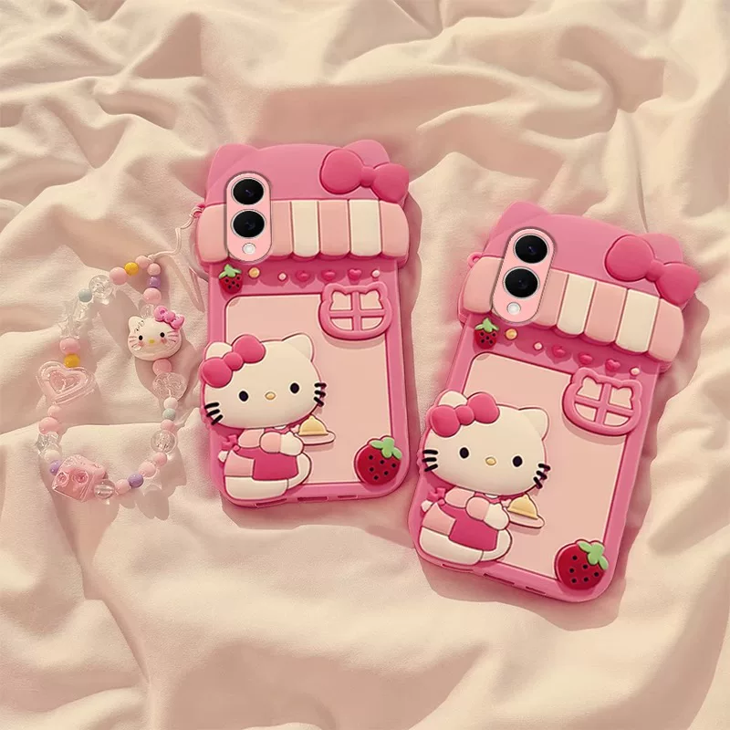 Значок Hello kitty, xiaomi, apple, совместимый чехол для телефона, S19, iPhone19 Pro, iPhone14 Pro, iPhone16, 15