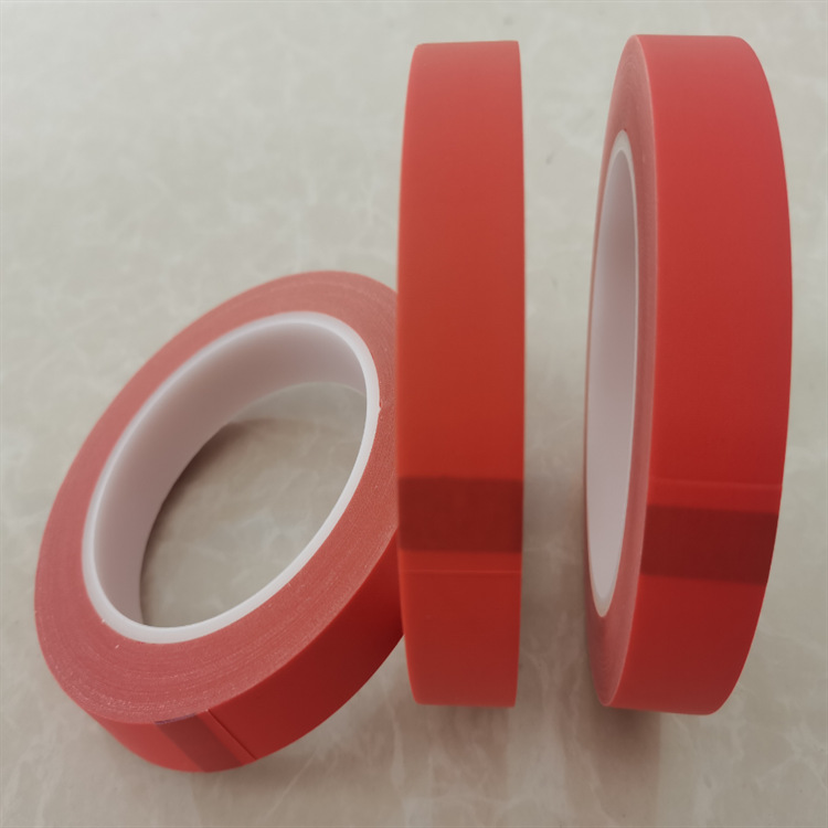 橙色耐高温玻璃布单面胶带不残胶电子电器包扎阻燃绝缘玻璃布胶带