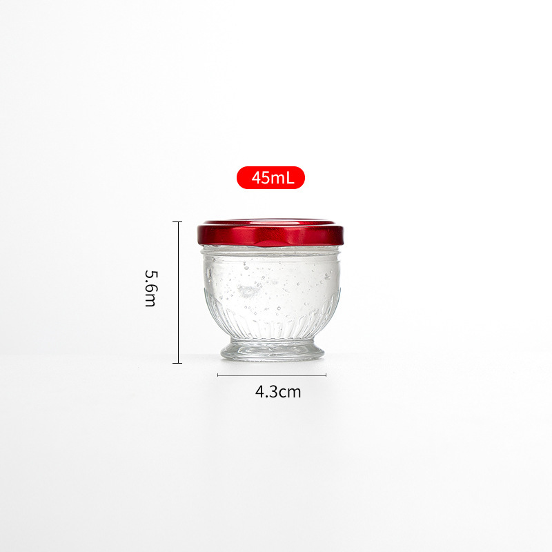 50 мл чашка Luo Skirt Cup [144 шт./кор.); Прозрачный