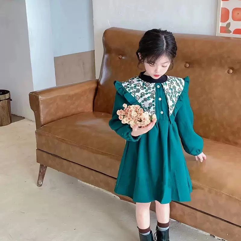 3322 美啦啦 籽汐公主裙 儿童连衣裙 品牌童装折扣库存一手货源