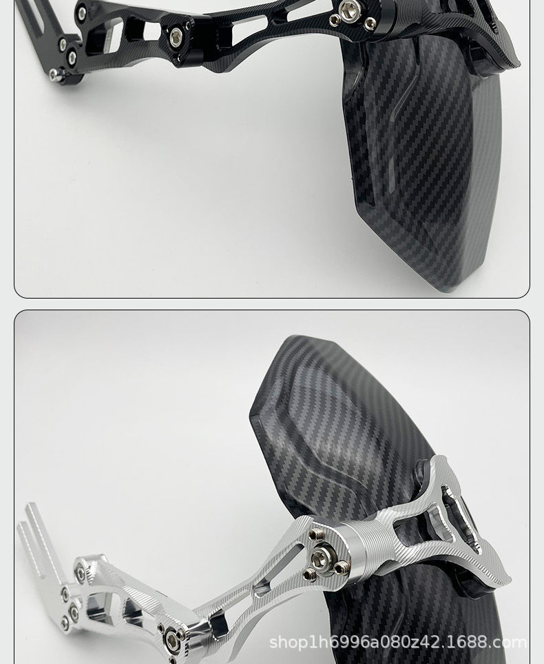 Mavericks rear fender modified N1S U B M2 NGT UQI 009 electric car front and rear carbon fiber backing