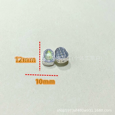 Zərgərlik ara hissələri, High Color Retention Crystal DIY - bright-silver-grape-green