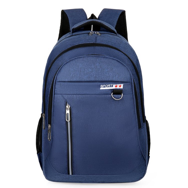 Mochila personalizada con impresión de logo, mochila de viaje y negocios, mochila Oxford para estudiantes al por mayor