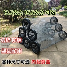 新款超长超大号鱼笼捕鱼网捕鱼笼龙虾网笼捕虾网黄鳝笼泥鳅抓鱼网