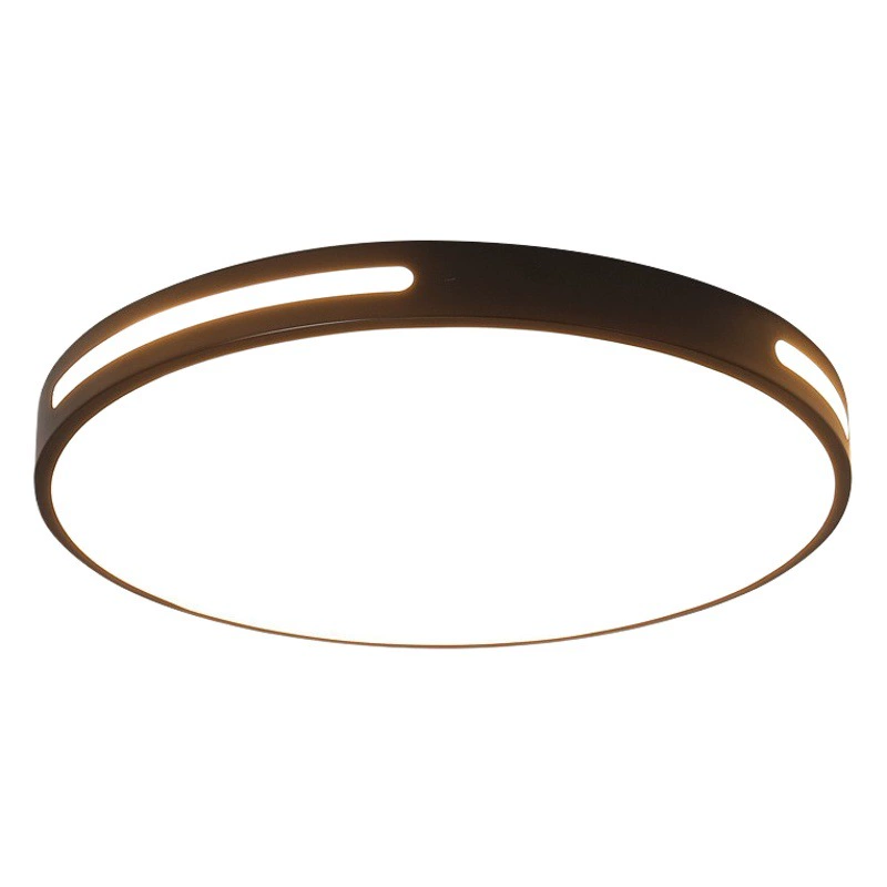 Пластиковый светодиодный потолочный светильник круглый светильник для гостиной освещение спальня лампа современный простой светильник для спальни столовая кабинет освещение