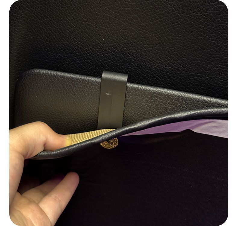 Car Rear Seat Back Anti-Kick Pad, Simple and High-End, Anti-Wear Pad for Children on the Back Seat, Seat Protection Pad