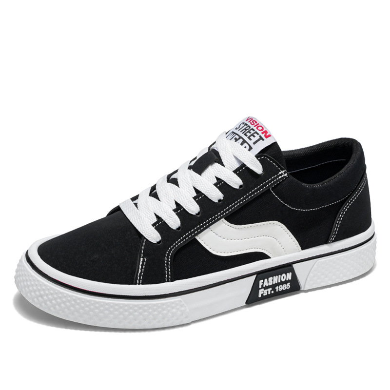 Hombre 2026 primavera nuevo tipo transpirable universal skateboard hombre suave de moda moda casual zapatos deportivos de lona