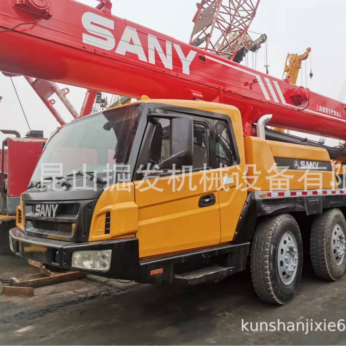 SANY三一80吨二手吊车STC800 二手汽车吊履带吊二手