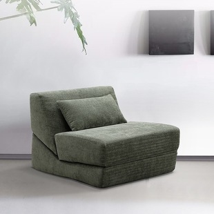 Foldable small sofa bed tatami bed dual-purpose single children's room bedroom home lounge chair compressed sofa
