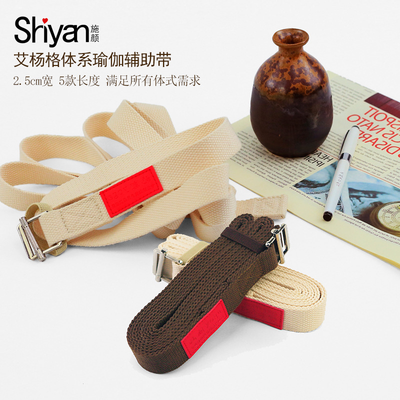 Iyengar Yoga Stretching Strap, Professional Support Strap from Iyengar Yoga Academy, 2.5cm Stretching Strap, Bestseller