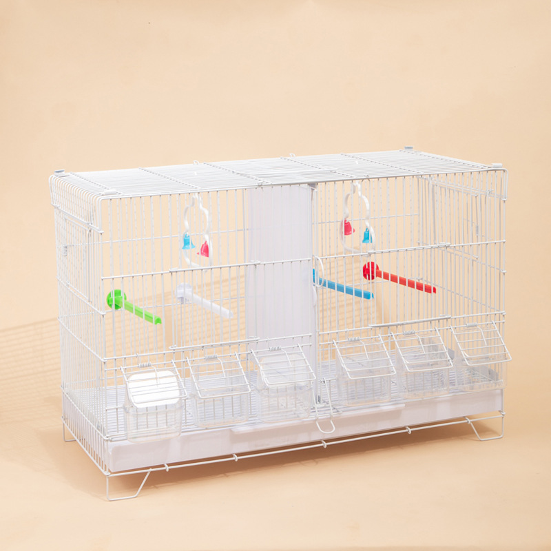 Bird cage, parrot cage, large parrot bird cage, budgerigar, lovebird, black phoenix breeding cage, ornamental cage, pet supplies