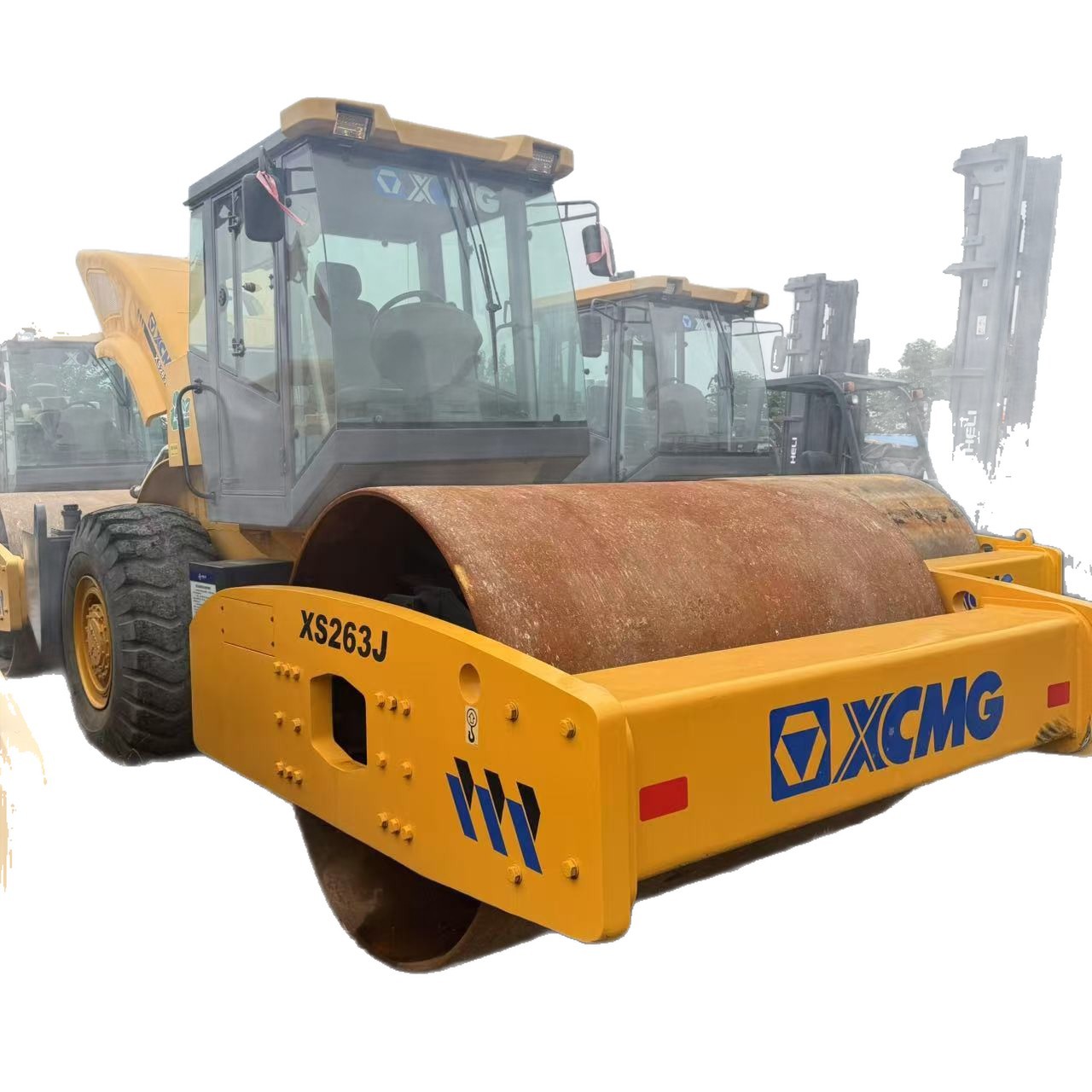 Exportación a largo plazo de rodillos de segunda mano XCMG 26 toneladas Dynapark 303 modelo de exportación de compactación de calidad spot