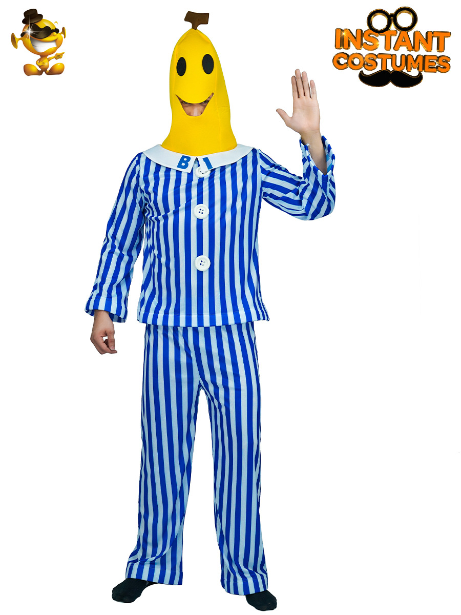 Carnaval de Halloween adulto hombres enfermos de plátano ropa de disfraces cos juego de rol ropa de rendimiento de distribución por lotes